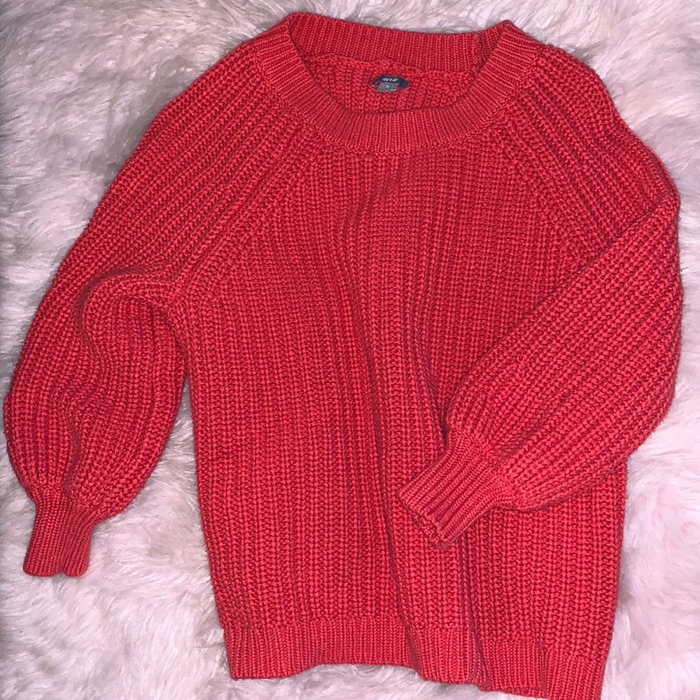 aerie balloon sleeve sweater